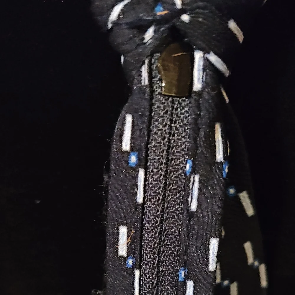 Strasburg Black and Blue Kids Tie